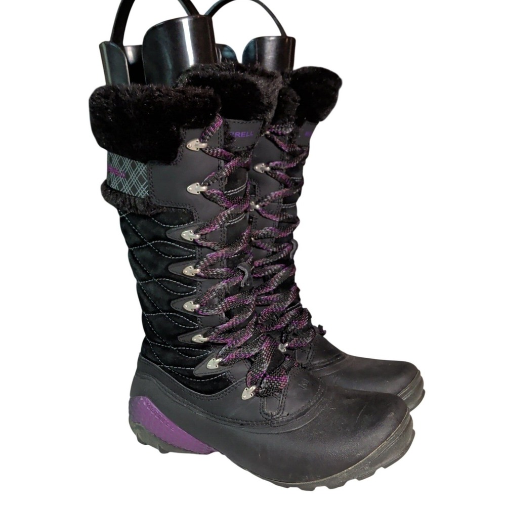 Merrell Winterbelle Peak Boots Womens Size 7.5 Waterproof 200 Gram Opti-Warm